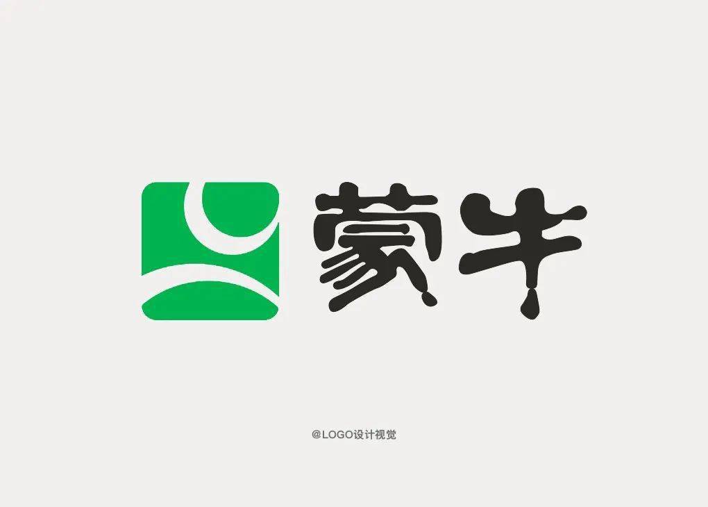 蒙牛logo更新由苹果logo设计者robjanoff操刀