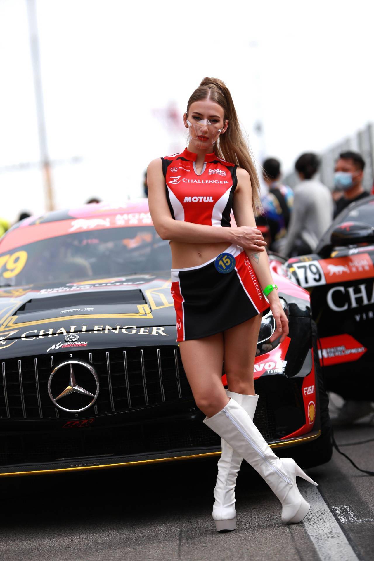 2021 第 68 届澳门格兰披治大赛车:赛车女郎(4)_比赛_房车杯_cher