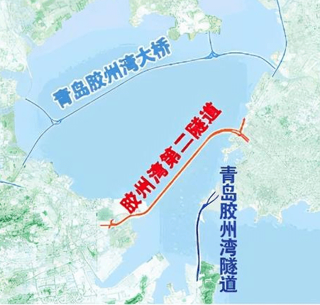 胶州湾第二隧道黄岛端主线开建