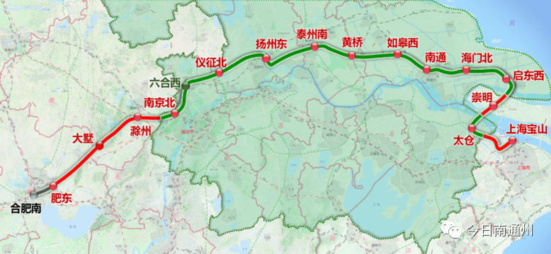 洋吕铁路联络线工程2021年5月,南通港洋口港区至吕四港区铁路联络线