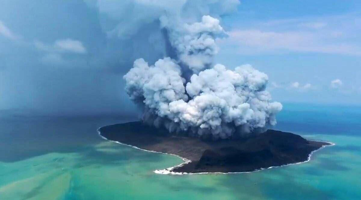 汤加海底火山大喷发美日澳等环太平洋多国发布海啸警报