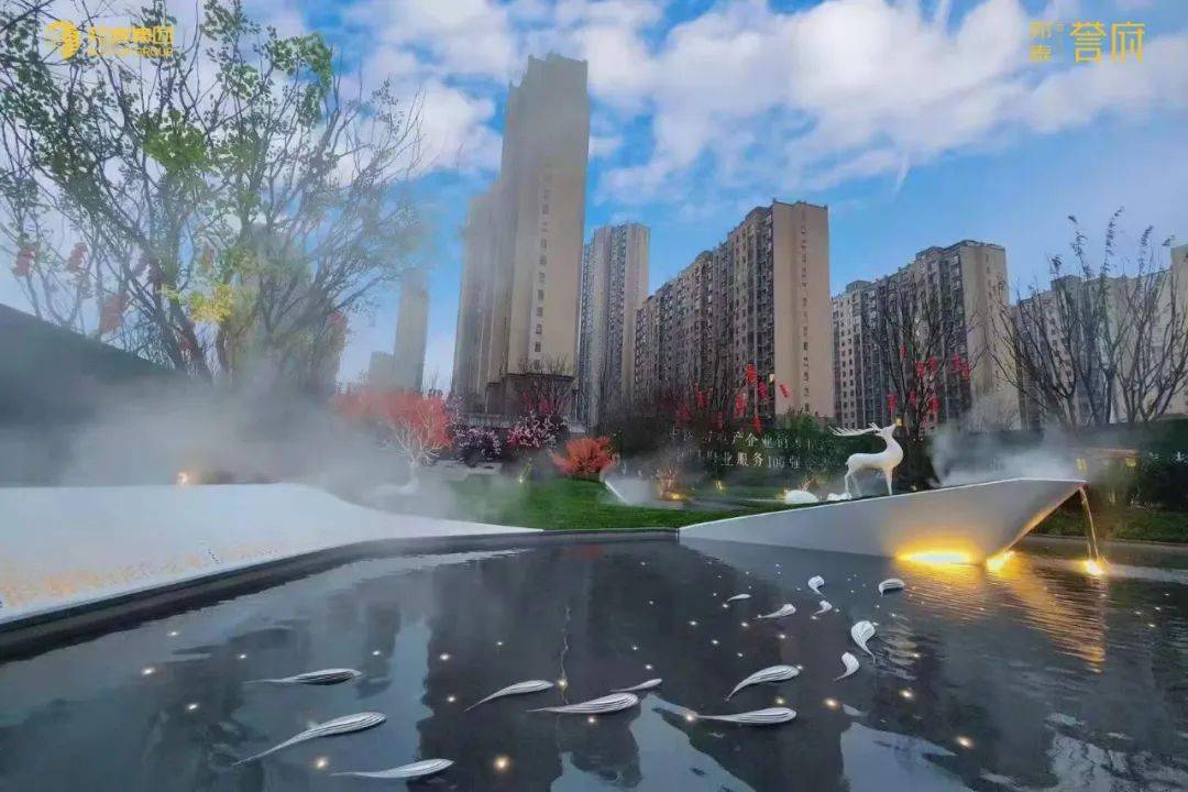 常德邦泰61誉府营销中心约4200㎡现代示范区璀璨亮相