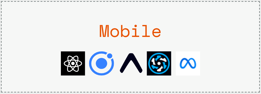 react nativeionicexpoquasarflipper桌面开发taurielectronsvelte
