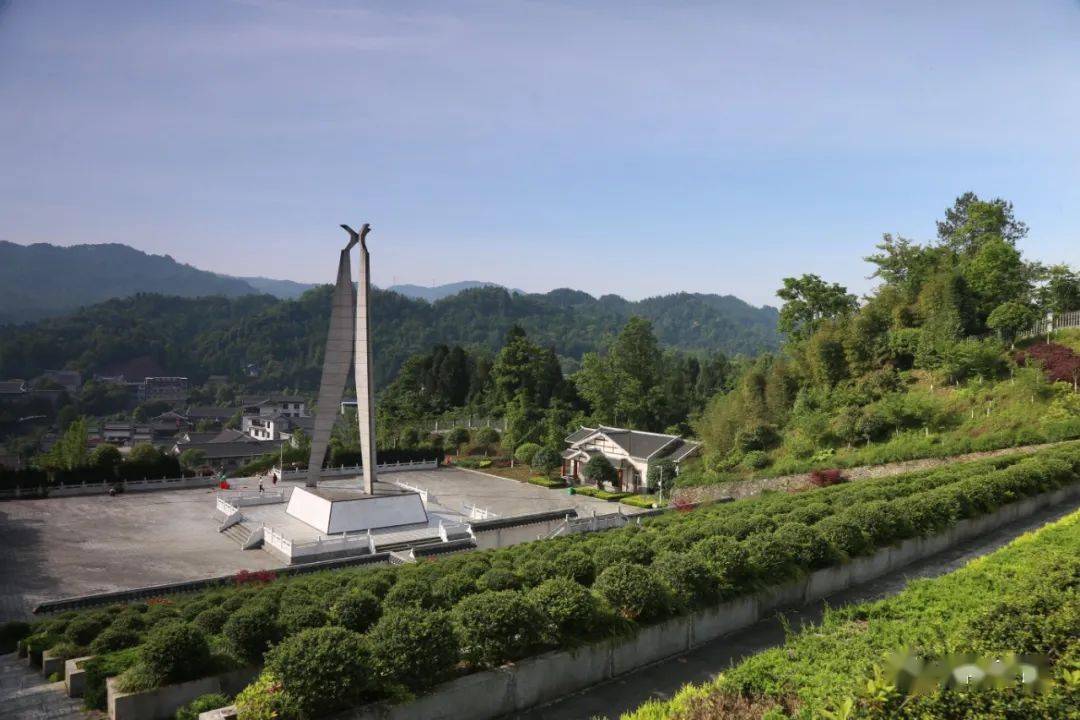 乡村一隅桑植烈士陵园雪阳印记桑植圣境洪家关薪火相传红色魂