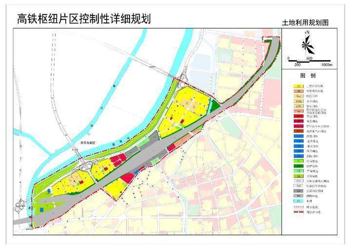 北起东站引河,南至陇海铁路南线—人民路—大浦河,西到蔷薇河—临洪路