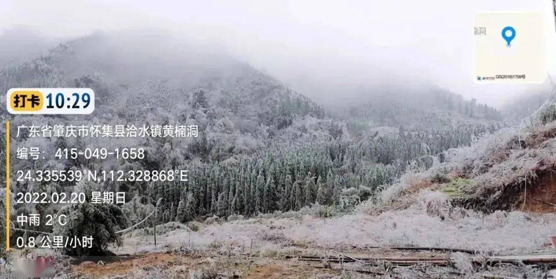 防冻Ⅳ级应急响应启动肇庆这里下雪了雾凇冰挂齐上线德庆什么时候回暖