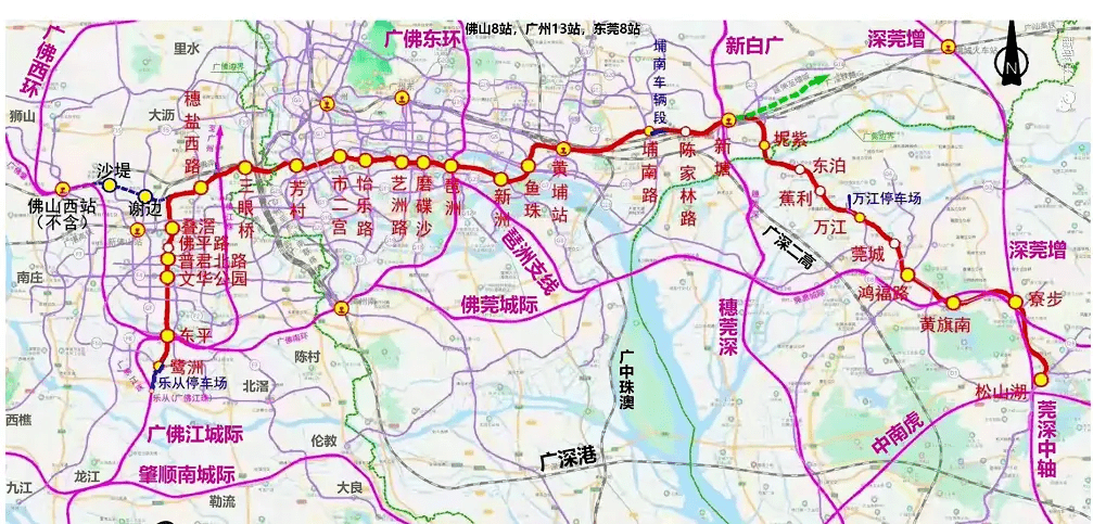 2022年超30个重点项目盘点_深圳_建设_线路