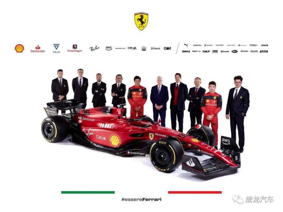 作为scuderia ferrari法拉利车队出征2022赛季f1一级方程式世界锦标赛