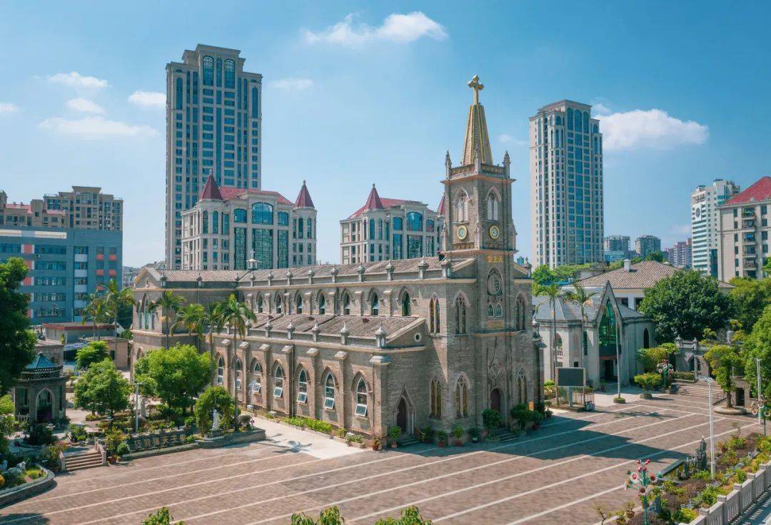 福州十大教堂图鉴:年少时不懂的万国风情_泛船_苍霞_外观