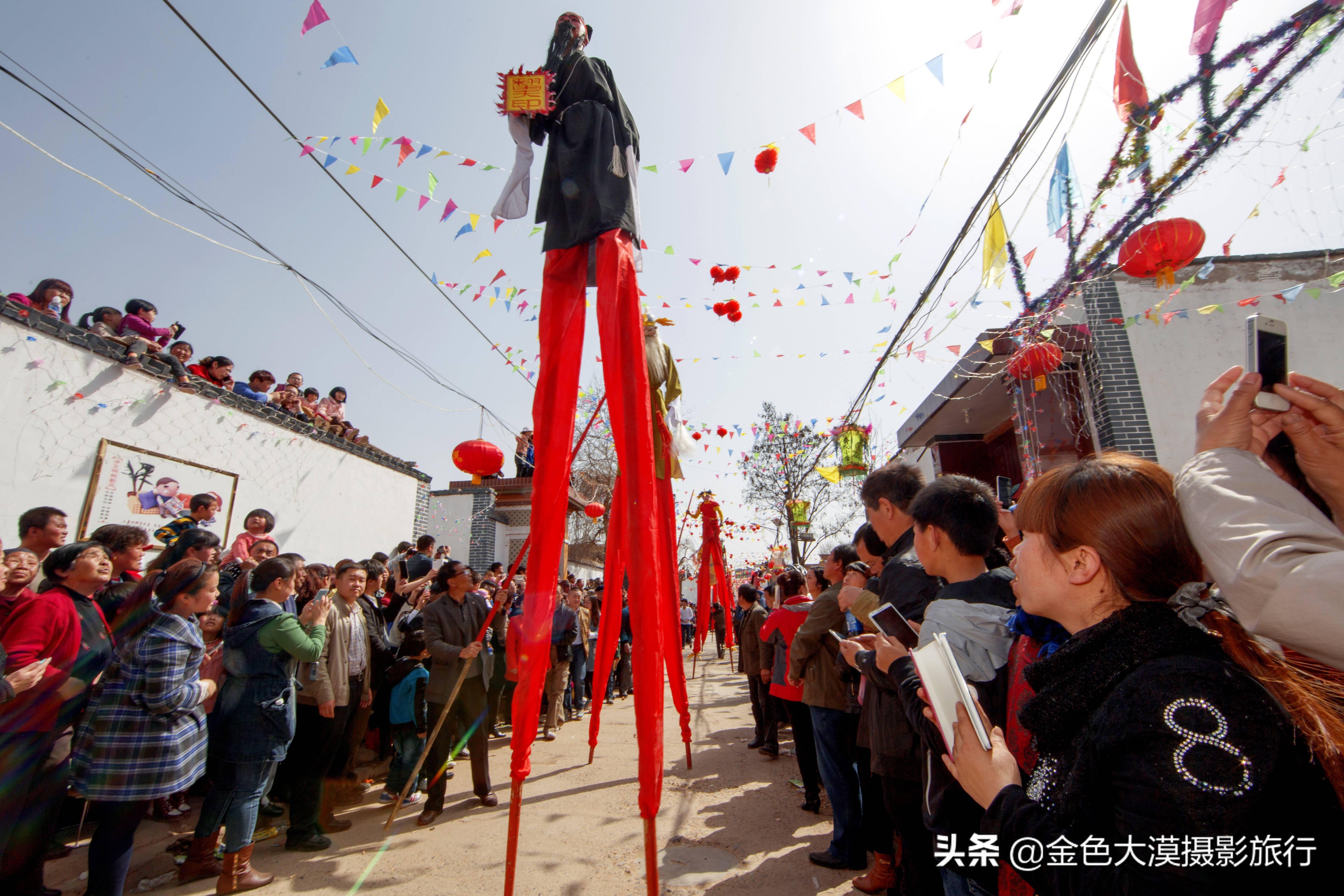 今天是二月二龙抬头永登苦水镇的社火取消了看看图片聊以自慰