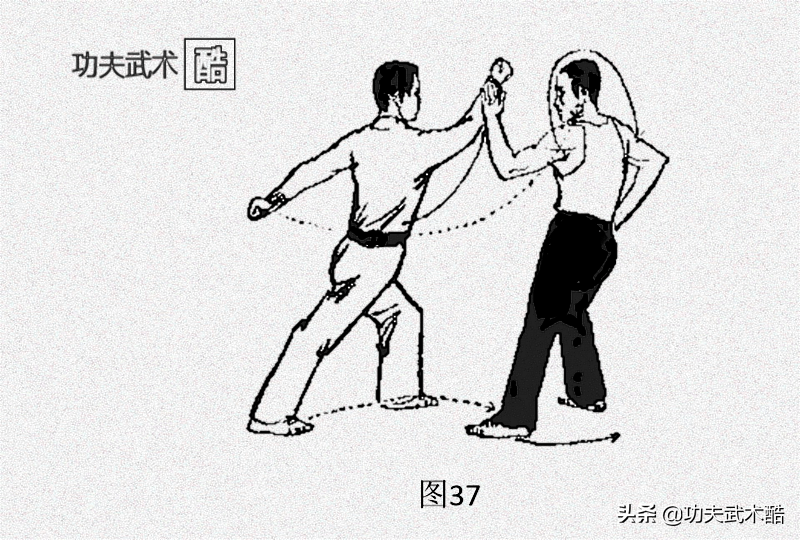 南拳攻防对打精华(4),拳刚,腿硬,步稳,势烈,攻防一体_乙方_甲方_弓步