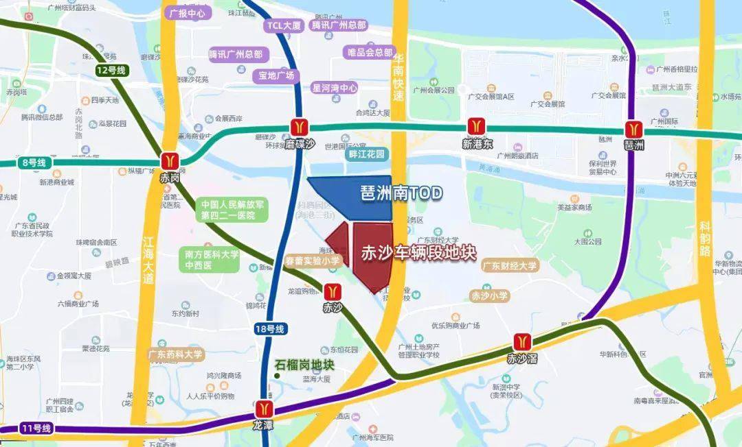 楼面价22538元㎡广州地铁夺海珠赤沙车辆段ah031422419地块