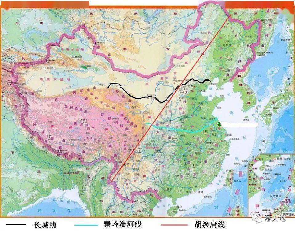 给整个世界画一条"胡焕庸线"_人口_中国_美国的