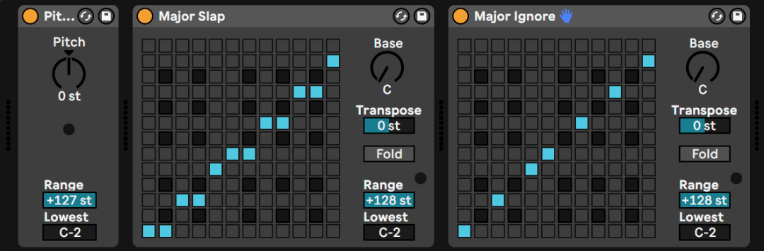 logic pro中的transposer除了半音移调还有音阶限制功能