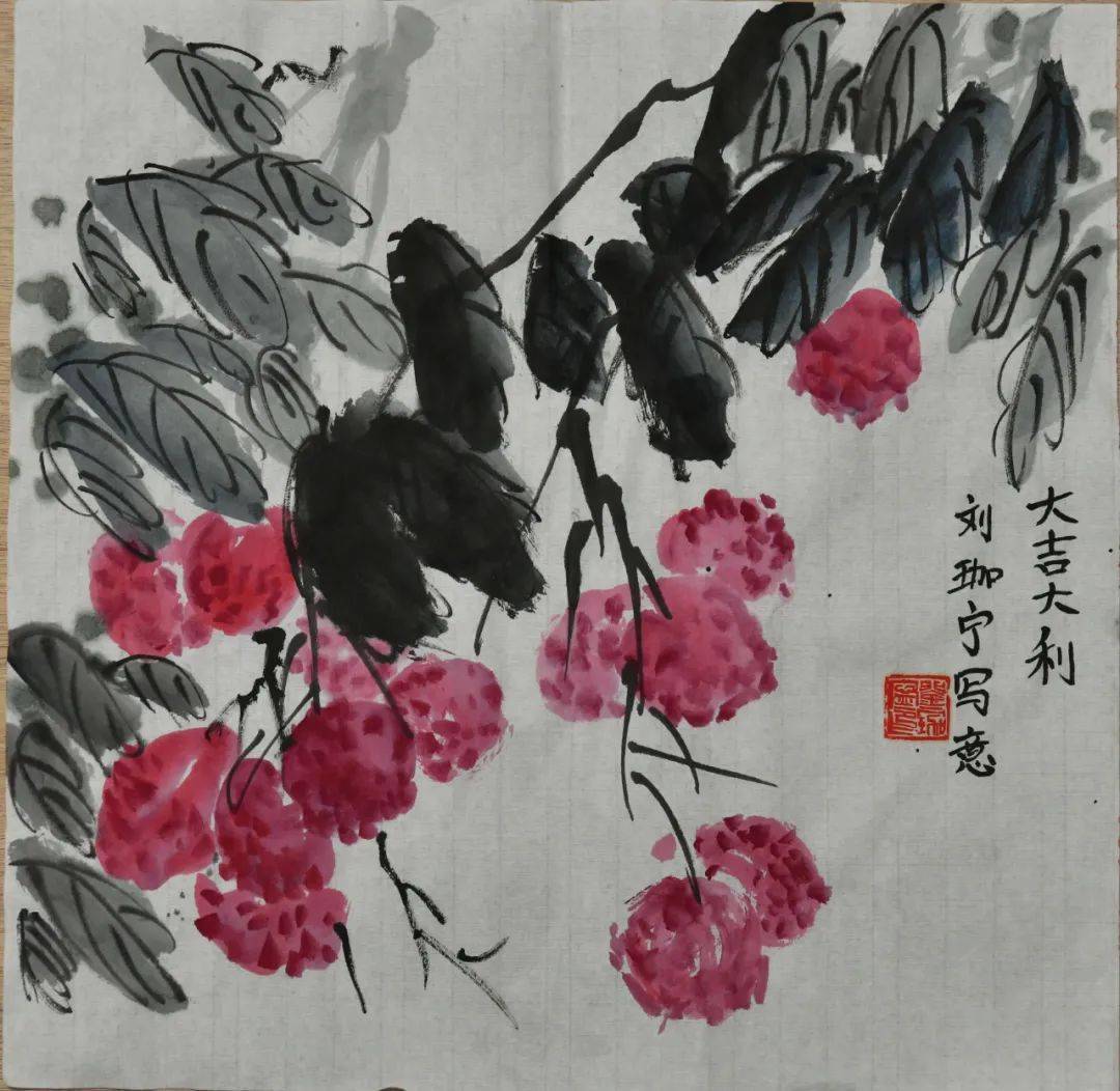 银河画室:刘嘉宁指导教师:夏旭军贾光中学:王一诺银河画室:王若淇指导