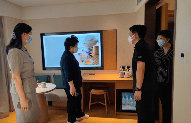 区文旅局调研检查海淀区酒店疫情防控及高考服务保障工作