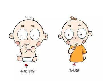 (3)养育方式不当,如让宝宝养成经常吮手指,咬嘴唇,咬物,吐舌,下颌前伸