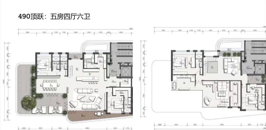 徐汇滨江地王【香港置地启元】最终版本户型图和效果图曝光丨仅76套!