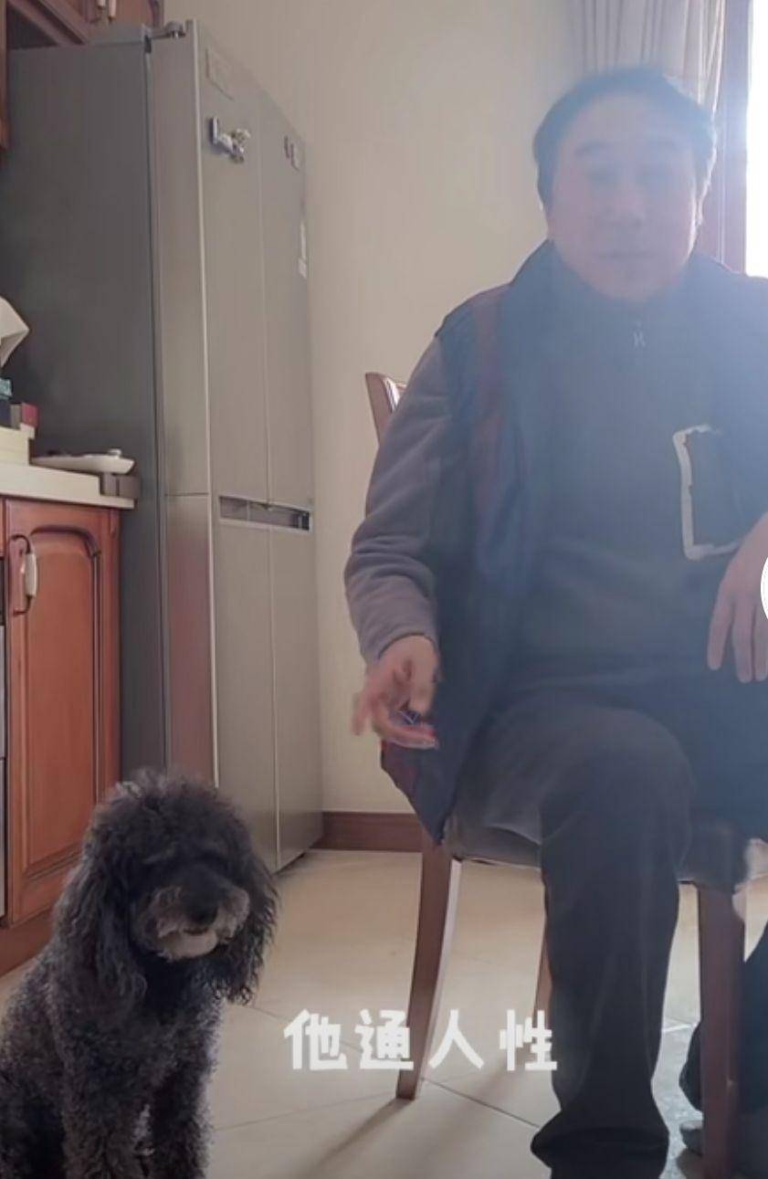 视频里,冯巩一边夸着自家的小狗聪明通人性,一边与宠物逗乐,很是有趣.