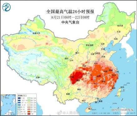 26日前南方大部仍无法摆脱高温 网友：坐等下周冷空气南下