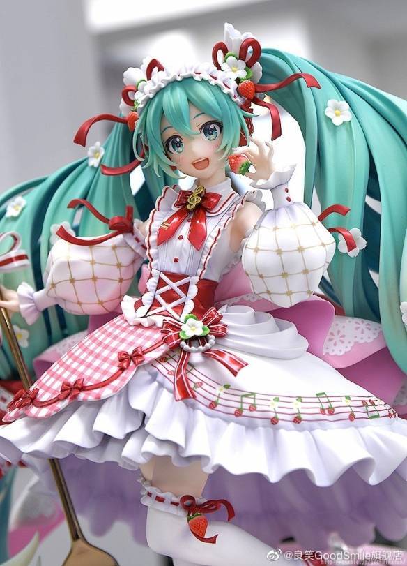 初音未来15周年纪念手办 预售将于初音生日开启!_草莓_官方_ichigo