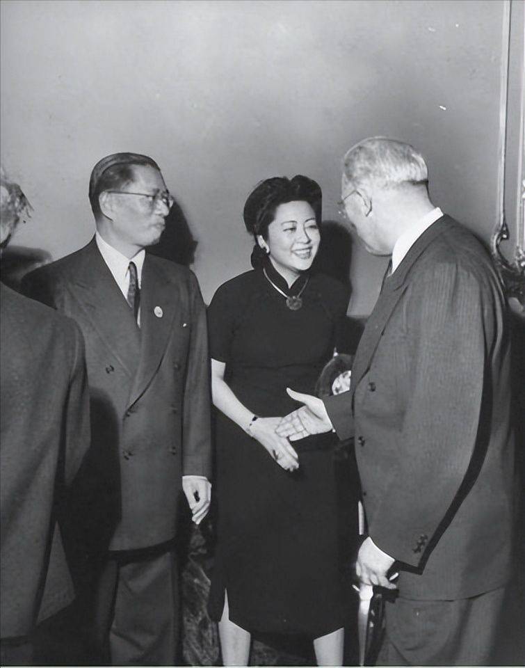 宋美龄,宋霭龄,还有宋子良,宋子安