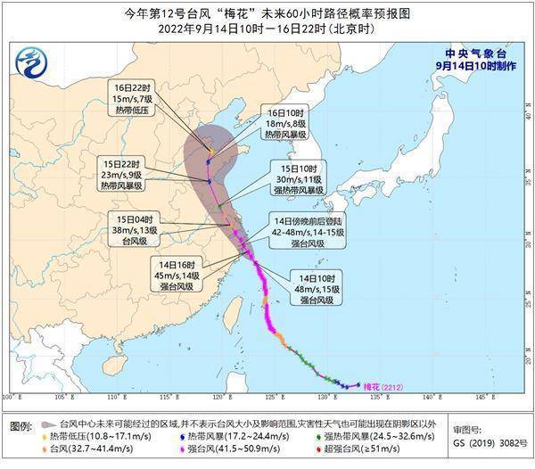 今年首个台风红色预警！“梅花”即将登陆浙江沿海