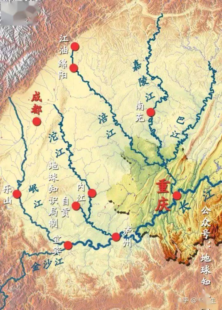 涪江到底 怎么读？容易读错的 地理河流名字 涪（fú）江（建议配合涪陵榨