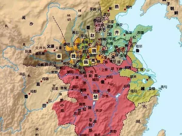 战国冷知识-楚的衰落和秦,齐的联合称帝_秦国_楚怀王_六国