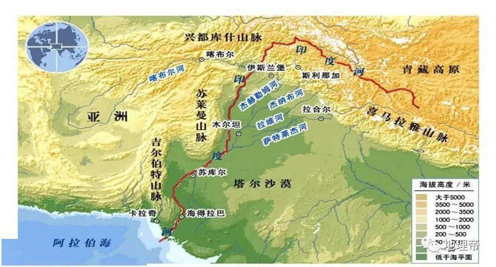 【区域地理】10个国家的“母亲河”，中国的十二大沙漠，中国最大的12条河，名字是怎么来的？插图4