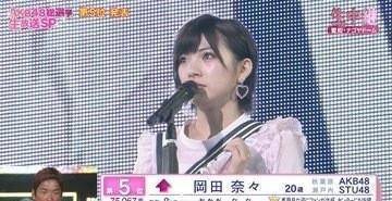 akb48兼任stu48的冈田奈奈,作为48g唯一同时担任队长级副队长的成员