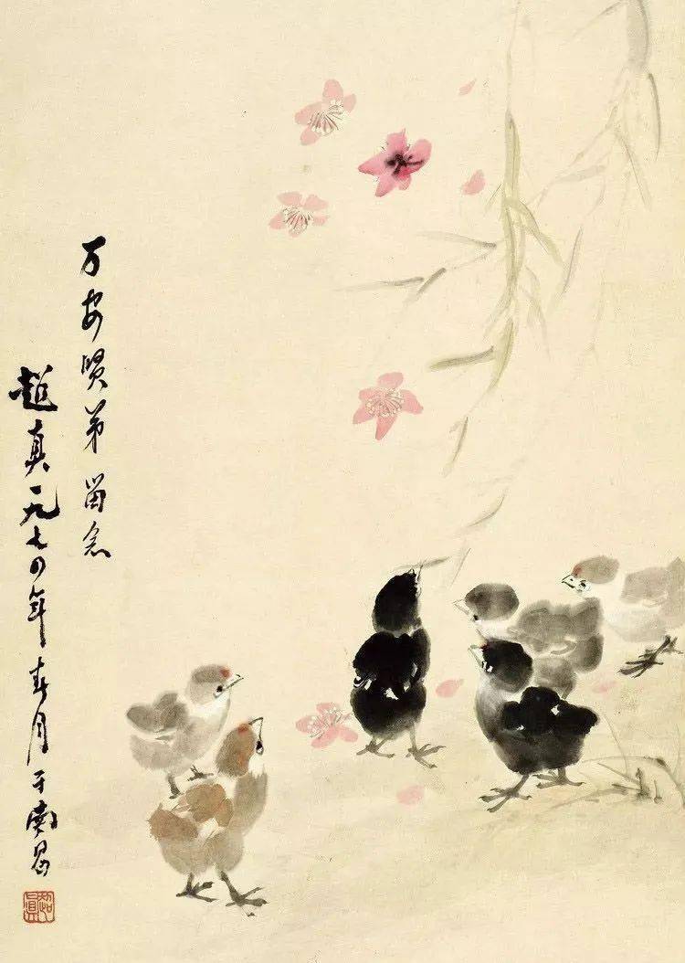 十幅水墨小画，兰竹、禽鸟、鱼草，墨趣盎然！