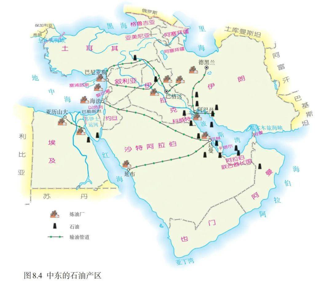 大气运动常识点最全梳理，空白＋彩色世界区域天文填图（可下载）