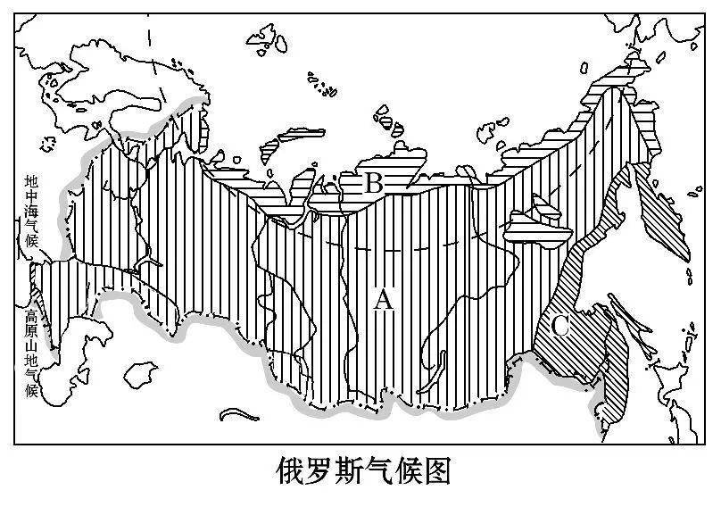 大气运动常识点最全梳理，空白＋彩色世界区域天文填图（可下载）