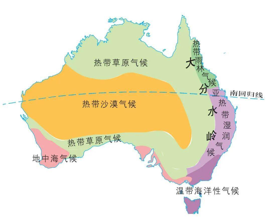 大气运动常识点最全梳理，空白＋彩色世界区域天文填图（可下载）