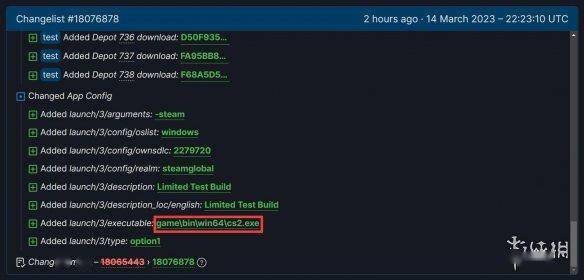 后天起源2！"cs2.exe"相关信息已在Steam后台曝光！