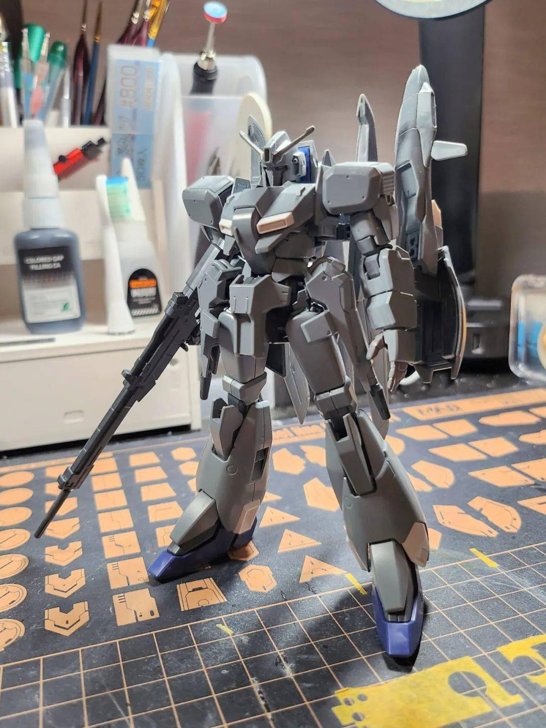 阿姆罗配色，HGUC Z Plus A1革新涂拆