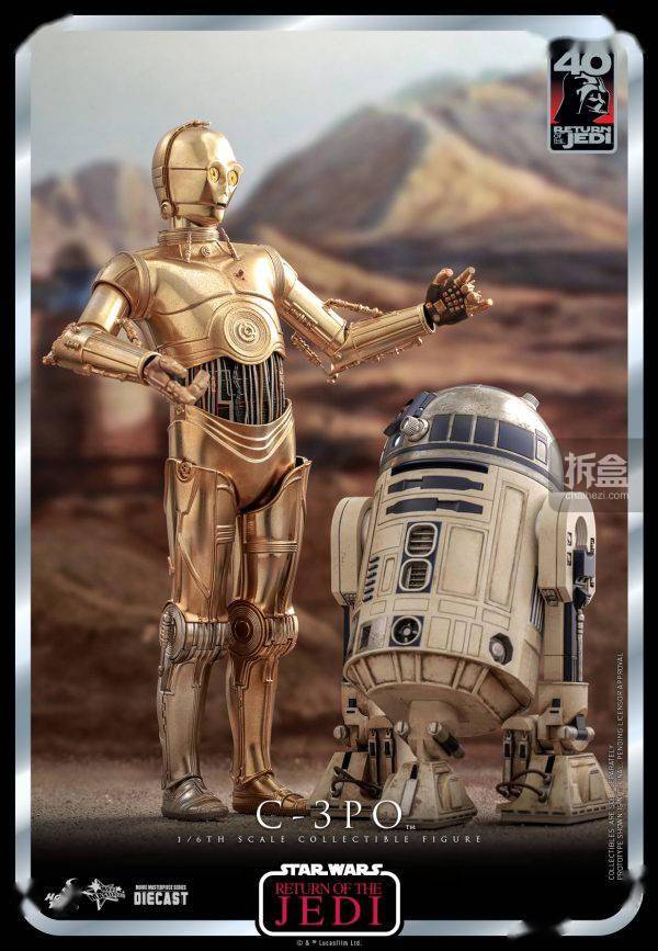 HOTTOYS 星球大战6 绝地归来 C-3PO 1/6合金可动听偶