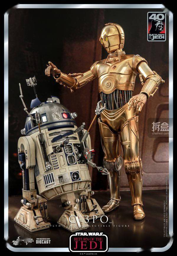 HOTTOYS 星球大战6 绝地归来 C-3PO 1/6合金可动听偶