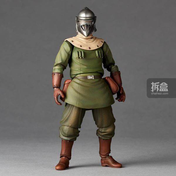 KAIYODO海洋堂 自在置物 风之谷 多鲁美奇亚士兵 可动人偶