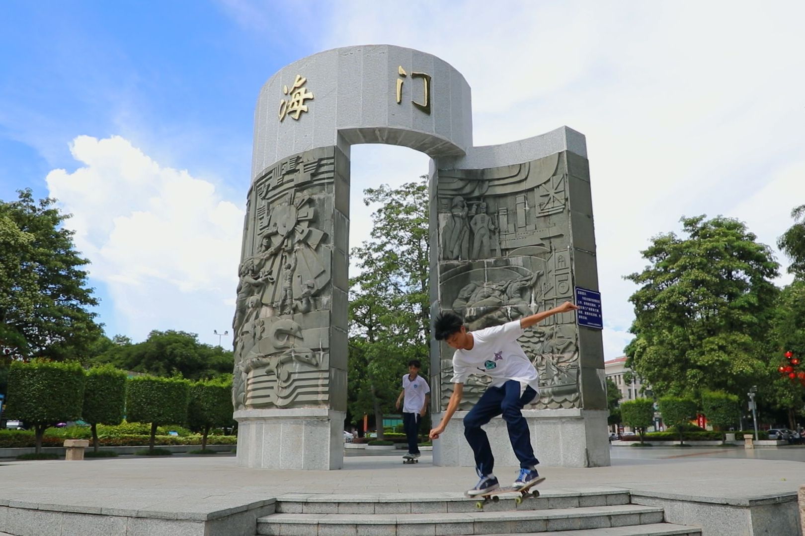 实拍广西北海市中山公园随手一拍都是美景这个海滨城市确实适合