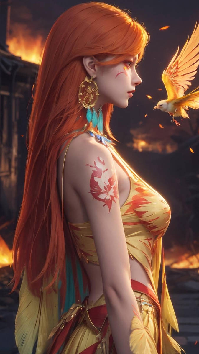 国漫女神沧元图柳七月与孟仙姑ai高清手机壁纸