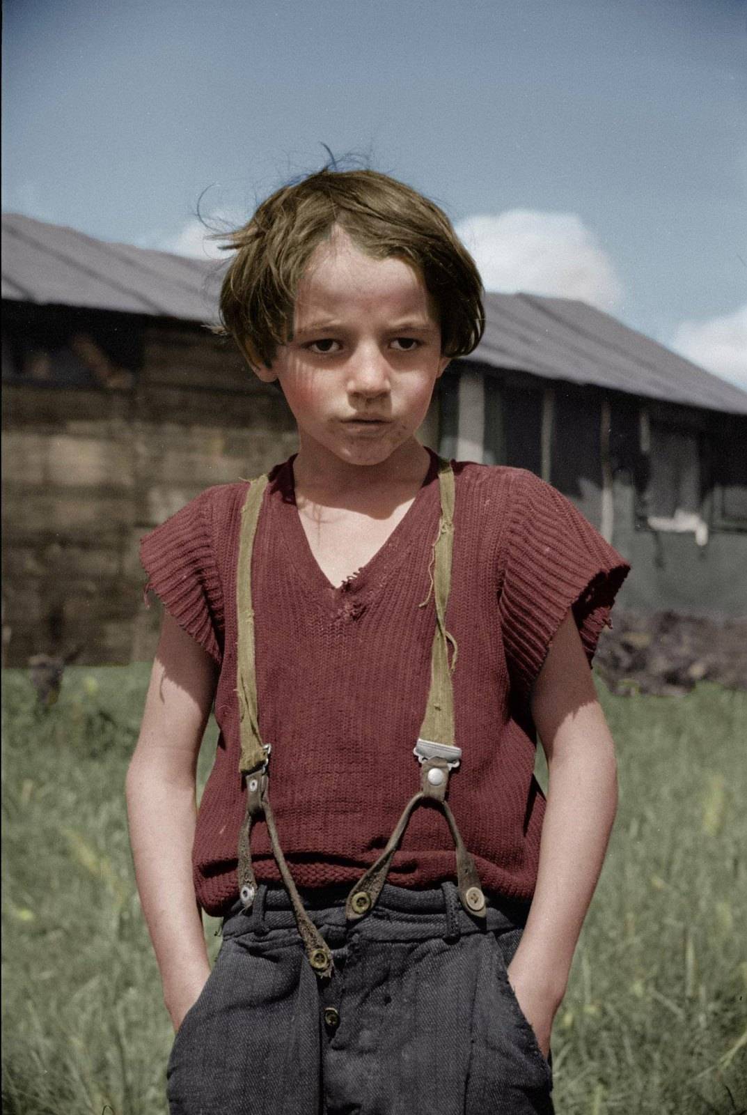 历史老照片上世纪初的美国西部开拓者