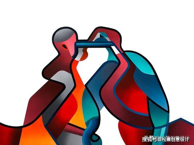 vertigo一系列具象画像 插画作品