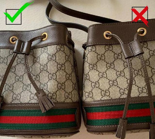 鉴定贴丨gucci ophidia 水桶包的真假对比鉴定