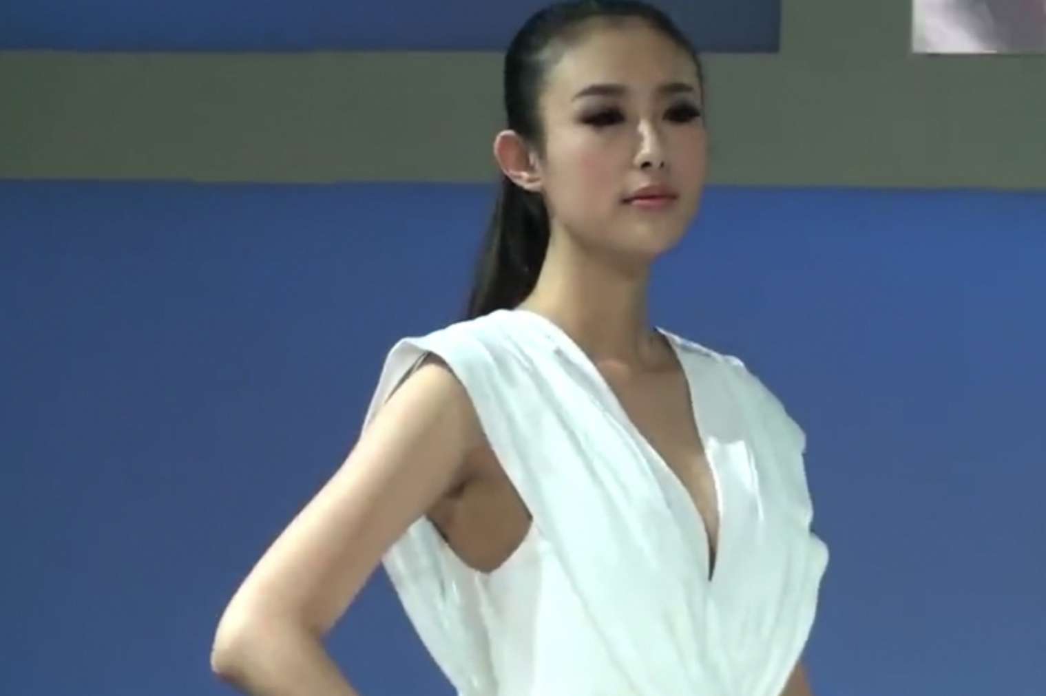 翟凌,中国最美车模