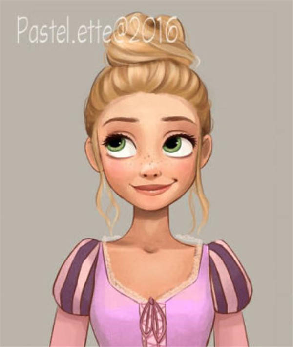 换上新发型的迪士尼公主,安娜最美,艾莎画风突变
