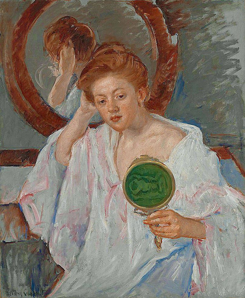 印象派画家,玛丽·卡萨特,色彩半身像篇