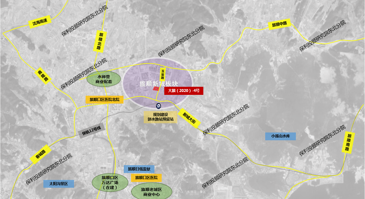 5月27日旅顺水师营"夹缝宅地"成功出让 楼面价3200元/平