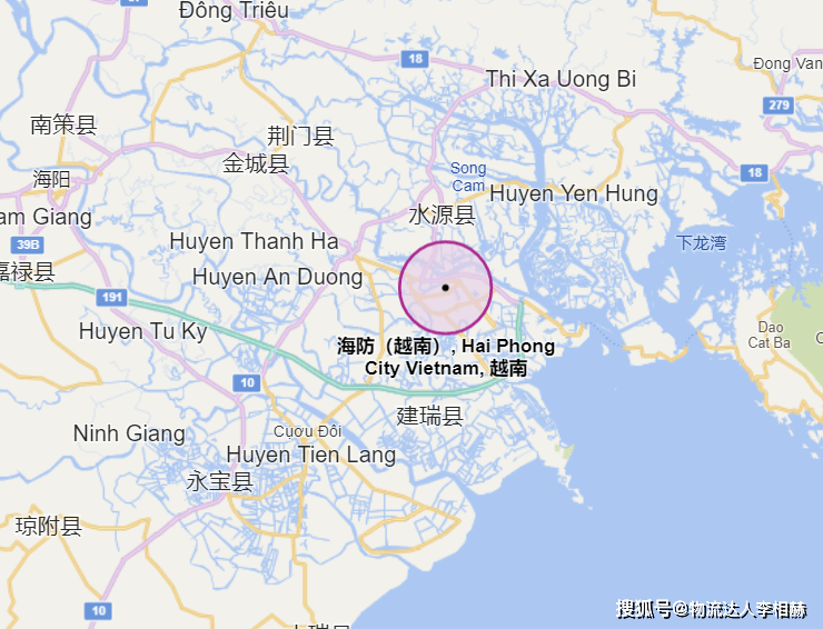 越南永安港位置图片